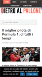 Mobile Screenshot of dietroalpallone.com